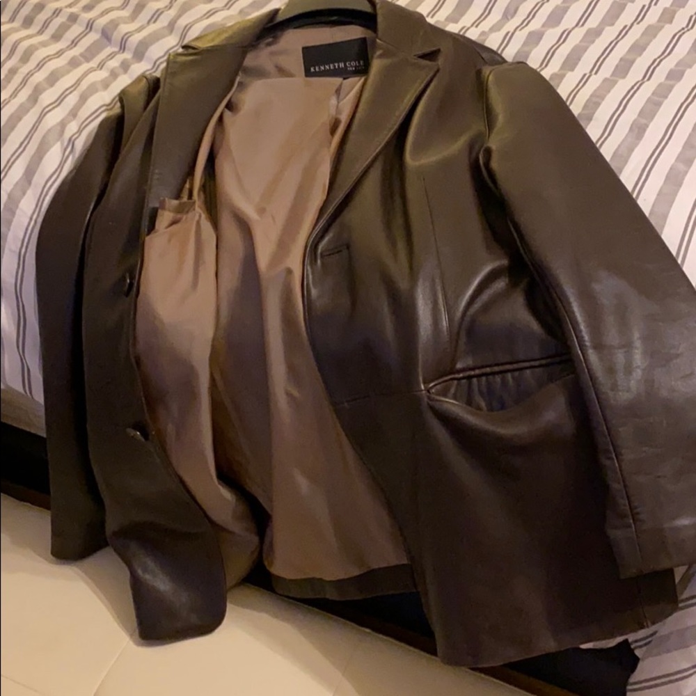 Leather jacket